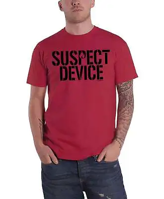 Buy Stiff Little Fingers Suspect Device Official Mens New Red T Shirt • 17.95£