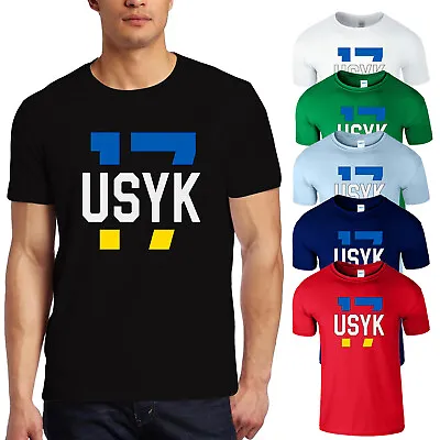 Buy 17 Oleksandr Usyk Mens T Shirt Ukraine Boxing Fighter Athlete Mens Kids Tee Top • 10.49£