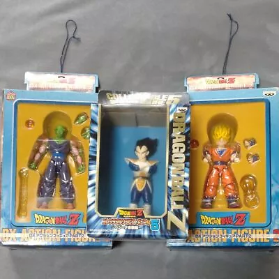 Buy Dragon Ball Figure Lot Of 3 Son Goku Vegeta Piccolo DX Action With Box Anime • 93.95£