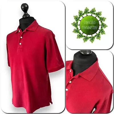 Buy Bass Mens Polo Shirt T-shirt Top Size M  Short Sleeve Cotton • 3.20£