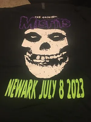 Buy 2023 The Original MISFITS Newark NJ Prudential Center T-Shirt 2XL Danzig Tour • 67.49£