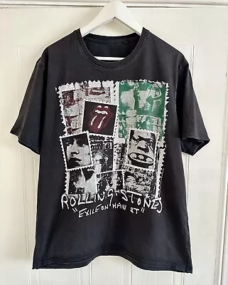 Buy Rolling Stones ‘Exile On Main St’ Band T-shirt Size Large 100% Cotton • 6.99£