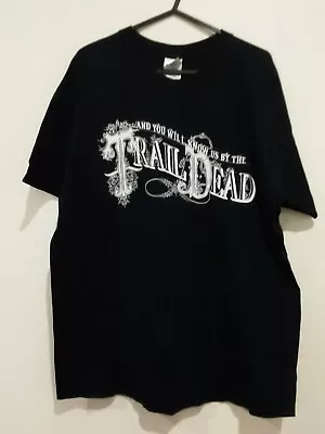 Buy TRAIL OF DEAD  Mens Size L  T-Shirt  ~ And You Will Know Us By The Trail Of Dead • 37.08£