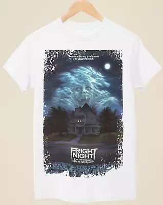 Buy Fright Night - Movie Poster Inspired Unisex White T-Shirt • 14.99£