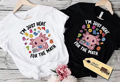 Buy Number Day Math Day Preschool Number Day Kids Costume T-Shirt,i'm Just With Math • 5.59£