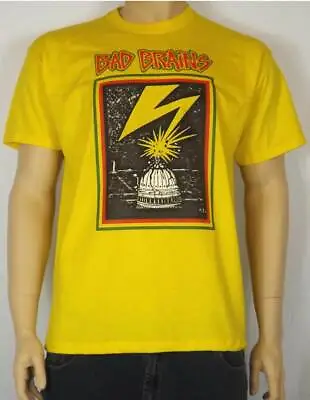 Buy Bad Brains Capitol 1st Album T-Shirt - Hardcore Punk Black Flag • 13.95£