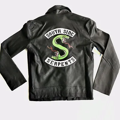 Buy Spirit Halloween Archie Comics Riverdale Southside Serpents Leather Jacket XS • 42.56£