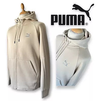 Buy PUMA Men’s Full Zip Hoodie Size M • 8.50£