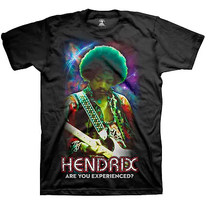 Buy JIMI HENDRIX Official Unisex T- Shirt -  Universe - Black  Cotton • 16.99£