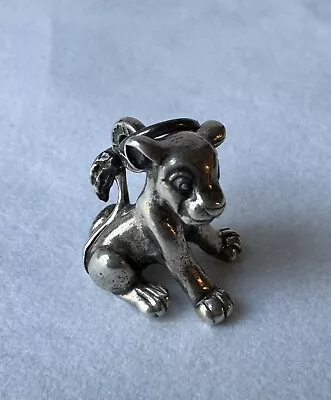 Buy 925 Sterling Silver Disney Simba Lion King Charm Pendant Marked • 51.97£