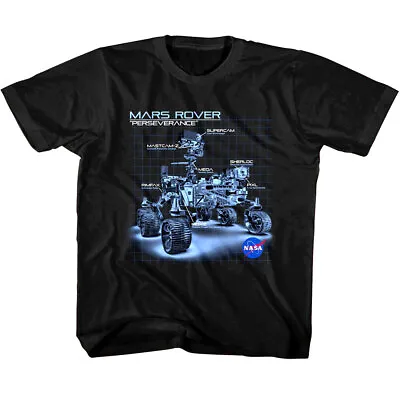 Buy NASA Mars Exploration Rover Kids T Shirt Robotic Helicopter Mars Mission Merch • 17.72£