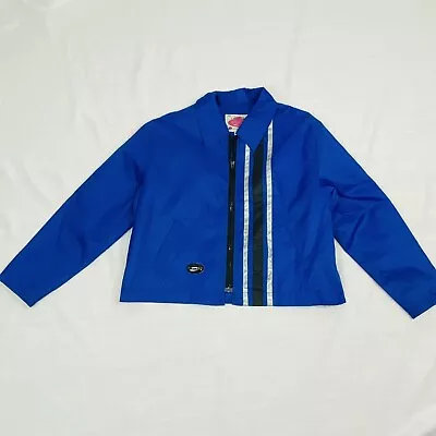 Buy Vintage Highway Lifestyle Clothing Blue Windbraker Jacket Size Medium • 22.52£