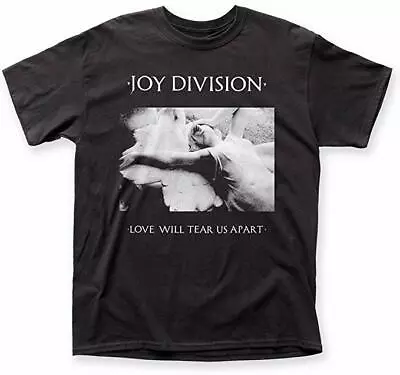 Buy Joy Division Love Will Tear Us Apart Official Men's Black T-Shirt • 23.95£