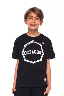 Buy Kids T-shirt Octagon Logo Smash Multi-Listing Premium Quality • 18.99£