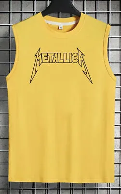 Buy Metallica Yellow Vest / Tee Top, Brand New! Choice Of Size • 10.95£