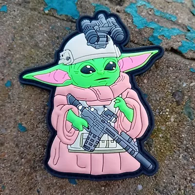 Buy Airsoft Patch, Military,Morale, Funny, Meme Perfect Gift, Baby Yoda.Cool • 5.49£