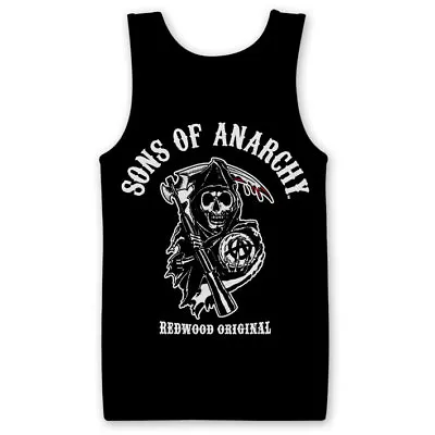 Buy Official Sons Of Anarchy (SOA)- Redwood Original Men's Tank Top/Vest S-XXL Sizes • 16.99£