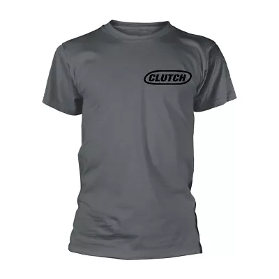 Buy CLUTCH - CLASSIC LOGO (BLACK/GREY) GREY T-Shirt Medium • 19.11£
