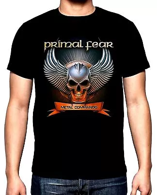 Buy Primal Fear, Metal Commando, Men's  T-shirt, 100% Cotton, S To 5XL • 28.25£
