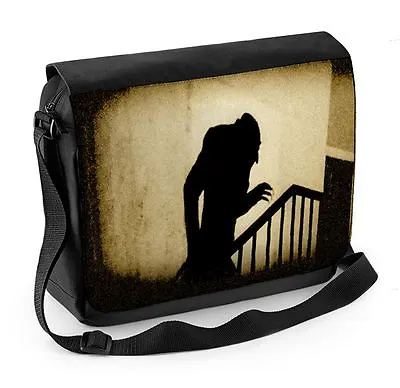 Buy Nosferatu Stairs Laptop Messenger Bag - Vampire Goth Horror Film • 21.95£