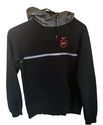 Buy Nike Black Reflective Hoodie N7 Sweatshirt Women's XS Extra Small • 15.66£