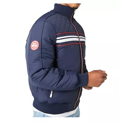 Buy Lonsdale Mens Full Zip Long Sleeves Cut And Sew Jacket Sizes From S To 3XL • 40.99£