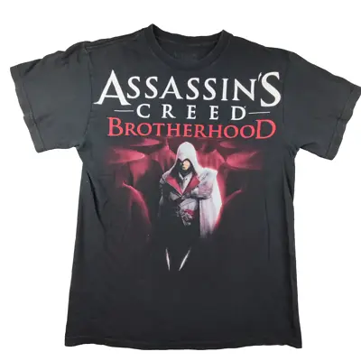 Buy Official Assassin's Creed Brotherhood Promo T Shirt Size M Black Cotton Crew • 15.38£
