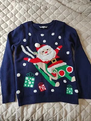 Buy Women's Sweater Merry Christmas, Size 10 • 12£