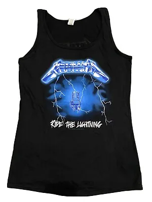 Buy Metallica Ride The Lightning 2XL 2 Sided Ladies Tank • 11.33£