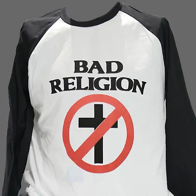 Buy Bad Religion Punk Rock Long Sleeve Baseball T-shirt Unisex S-3XL • 17.99£