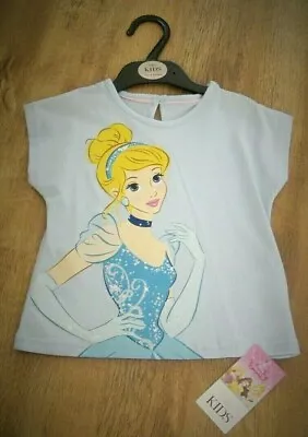 Buy NEW Marks & Spencer 18-24 Months Disney Cinderella T-shirt New With Tag • 3£