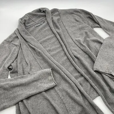 Buy PRANA Womens Gray Open Shawl Cocoon Cardigan Sweater Size M ***read*** • 10.84£