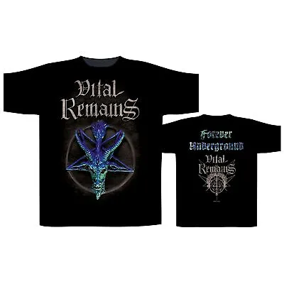Buy Vital Remains - Forever Underground Band T-Shirt Official Merch • 19.96£