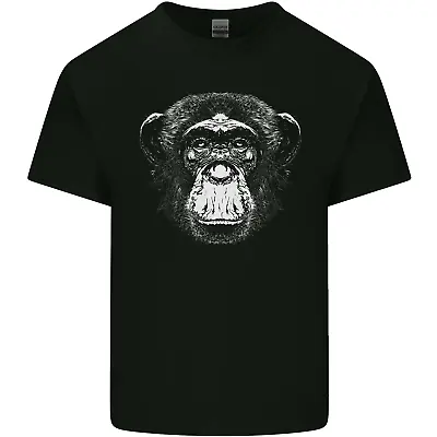 Buy Monkey Face Chimpanzee Mens Cotton T-Shirt Tee Top • 8.75£