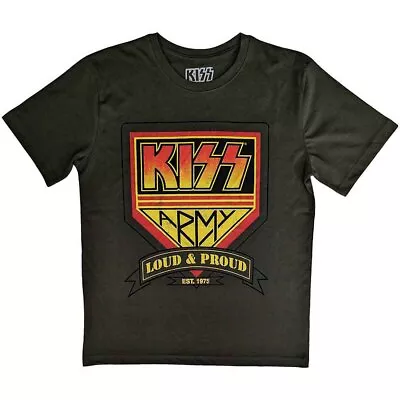 Buy Kiss Loud & Proud Official Tee T-Shirt Mens • 15.99£