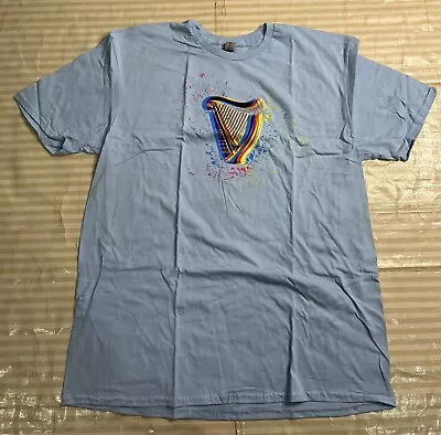 Buy Gildan Guinness Sky Blue T-Shirt Size XL • 9.99£