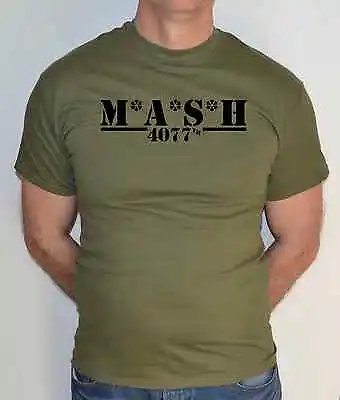 Buy Mash,4077, Us Army, Tv And Film,military Combat T-shirt  • 14.99£