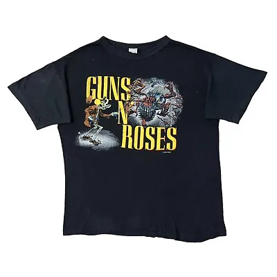 Buy Vintage 1987 Guns N Roses Appetite For Destruction T Shirt Rare Band 80s 90s • 25£