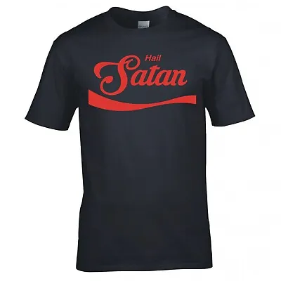 Buy Funny  Hail Satan  T-shirt • 12.99£