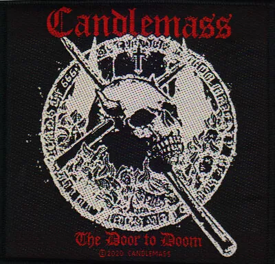 Buy Candlemass Door To Doom Patch Official Doom Metal Band Merch • 4.99£