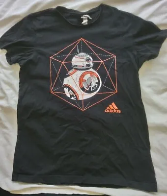 Buy Adidas Star Wars Branded BB-8 BB8 T-shirt - Size Medium  • 13.95£