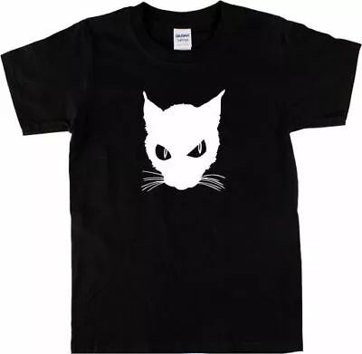 Buy The Black Cat T-Shirt - Retro Horror, Halloween, S-XXL • 19.99£