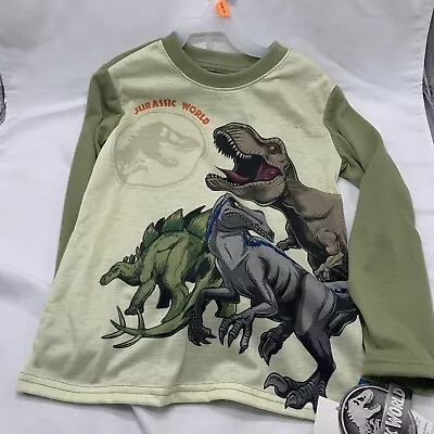 Buy Jurassic World Pajama Set Boys Size 6/7 Small Dinosaur 2pc NEW* • 8.03£