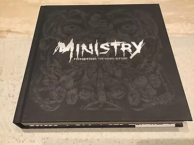 Buy MINISTRY Al Jourgensen SIGNED The Visual History Ltd Book +7” Vinyl + T SHIRT  M • 399.99£
