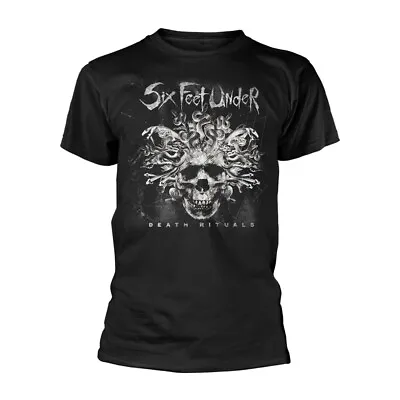 Buy SIX FEET UNDER - DEATH RITUALS BLACK T-Shirt, Front & Back Print X-Large • 19.11£