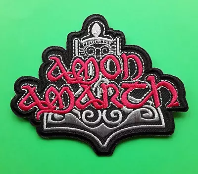 Buy Amon Amarth Iron Or Sew On Quality Embroidered Patch Uk Seller • 3.99£