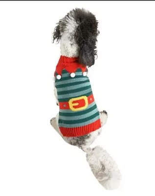 Buy Dog Or Cat Christmas Jumper - Elf S/M/L • 8.99£