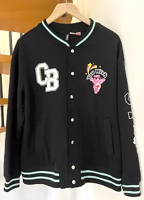 Buy ☆Care Bears Jersey Baseball Jacket 'You Wish'☆Size M, Approx. UK 14☆Immaculate!☆ • 30£