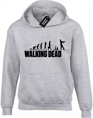 Buy Walking Dead Zombies Hoody Hoodie Evolution Apocalypse Negan Comic Tv Fear Carl • 16.99£