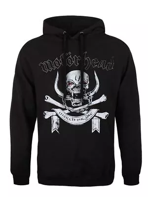 Buy Hoodie Motorhead March Or Death Black Pullover Men's • 32.99£